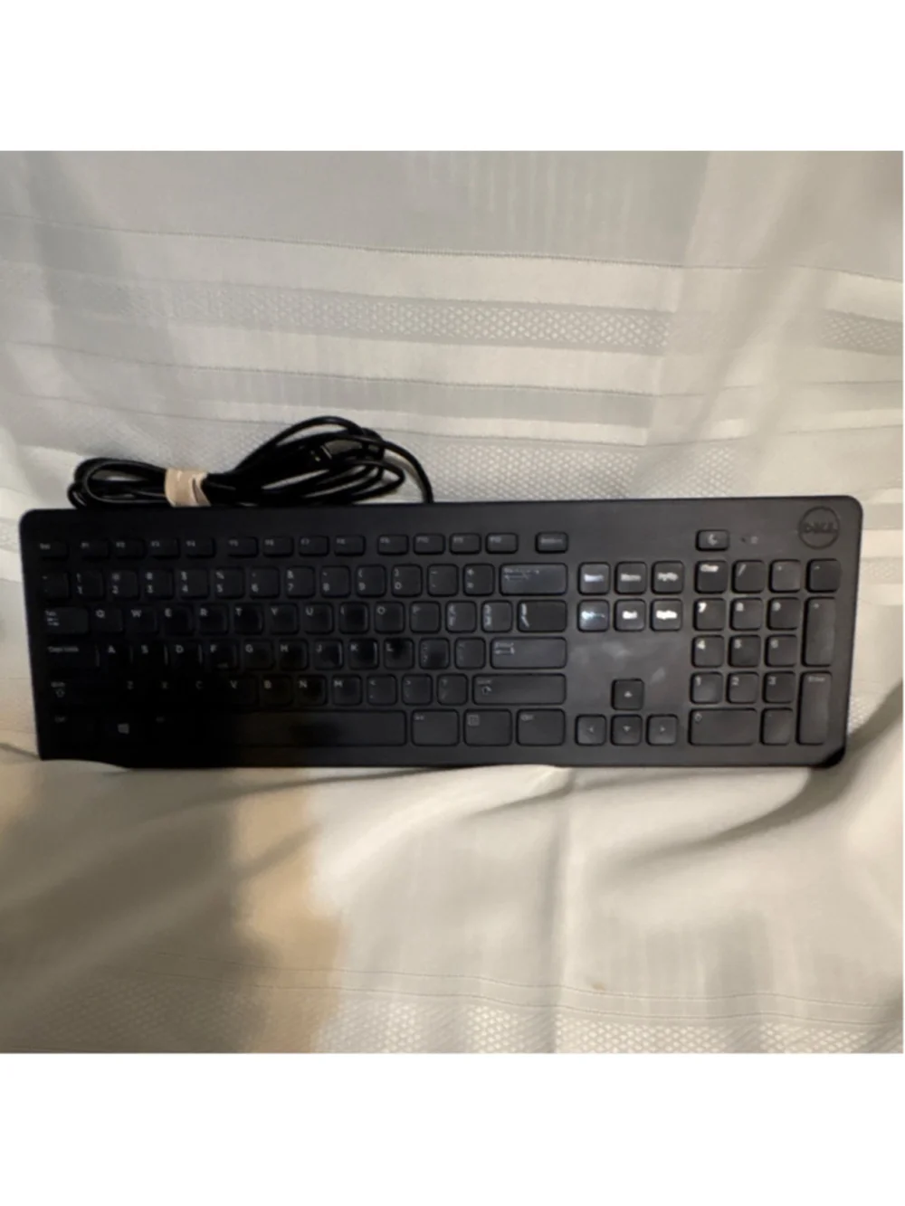 Dell KB113p Wired USB Keyboard Plug & Play Black QWERTY English Standard